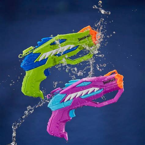 Hasbro Nerf Dinosquad Super Soaker Raptor Surge Dual Pack F Toys