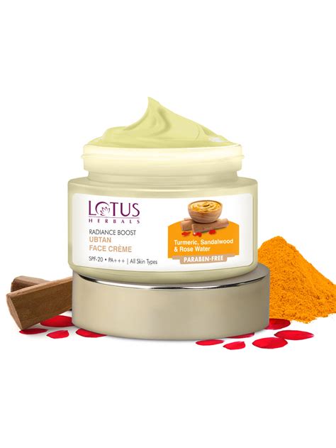 Lotus Herbals Radiance Boost Ubtan Face Cream