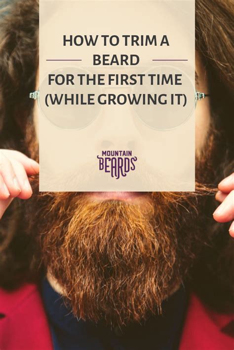 How To Groom Your Beard While Growing It Out Beardgroomingkit