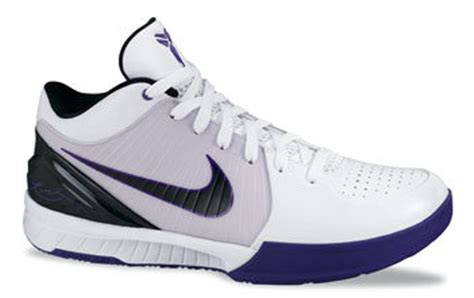 Kobe Bryant Shoes Pictures: Nike Zoom Kobe IV (4) black and purple ...