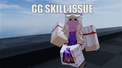 Yukari Skill Issue In Roblox Youtube