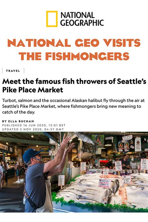 Pike Place Fish Throw | Famous Fish Market | Pike Place Fish