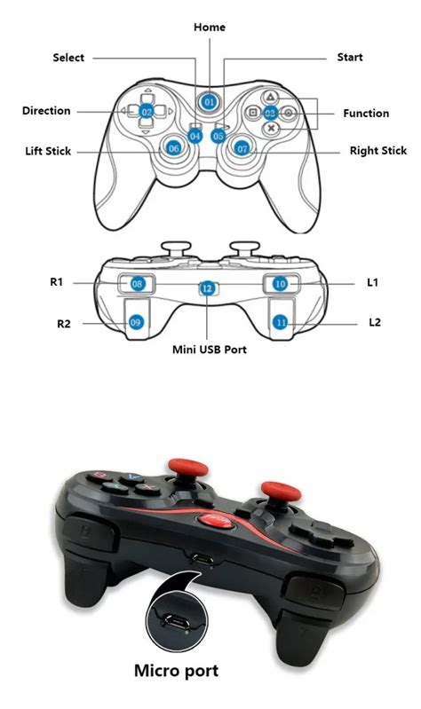 Control Bluetooth Inalámbrico Gamepad X3 Envio Gratis Znice Colombia