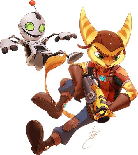 FF: Ratchet and Clank by DragginCat on DeviantArt