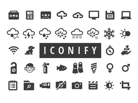 Iconify: 650+ free icons for Web and Apps - Freebiesbug