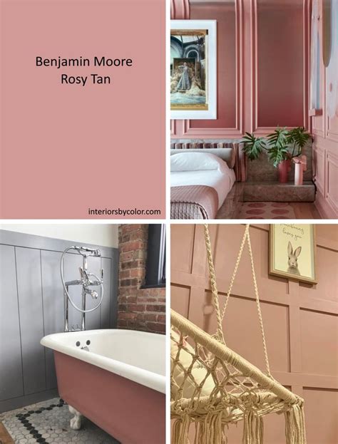 Benjamin Moore Rosy Tan Interiors By Color Benjamin Moore Peach