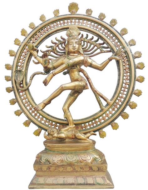 Brass Nataraja God Idol Statue Kg Brass Dancing Shiva Nataraja