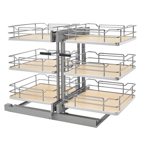 Rev A Shelf 53psp3 18sc Mp 18 Three Tier Blind Corner Organizer W