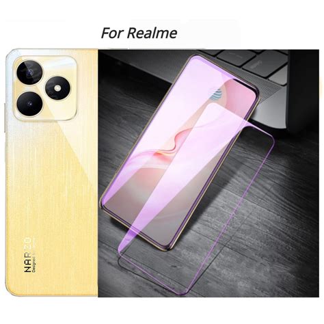 Anti Blue Purple Light Ray Eye Care Tempered Glass 9H 2 5D Premium