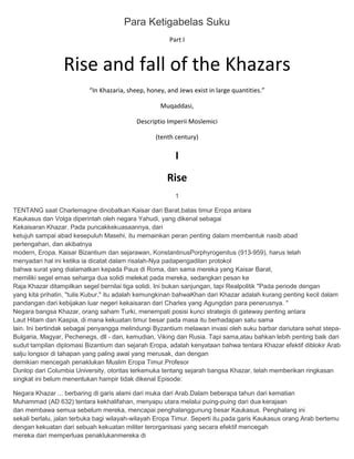 Khazars Pdf