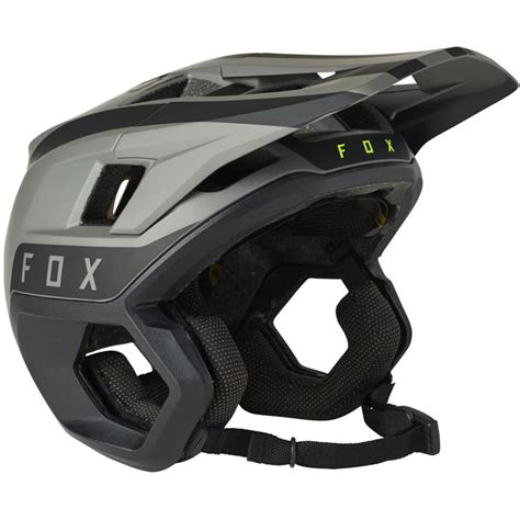 Fox Casco Mtb Enduro Dropframe Pro Nero Grigio Maciag Offroad