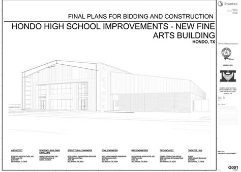 Hondo High School Improvements – New Fine Arts Building - Hondo ISD ...