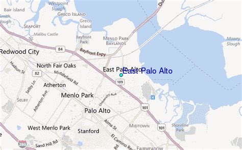 East Palo Alto Tide Station Location Guide