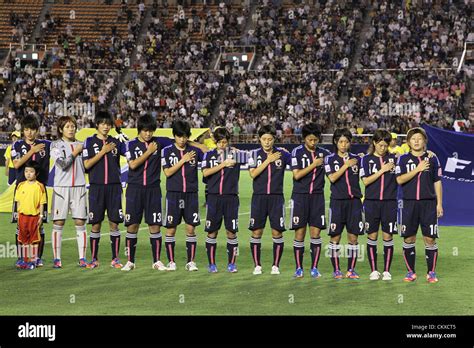 U-20 Japan women's team group line-up (JPN), AUGUST 26, 2012 - Football ...