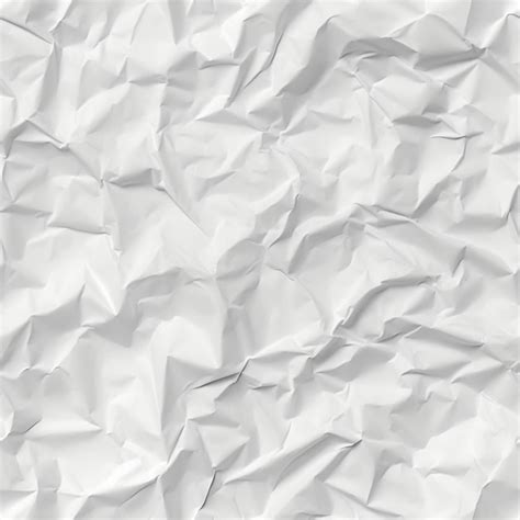 Una Hoja De Papel Blanca Arrugada Con La Palabra Papel Foto Premium