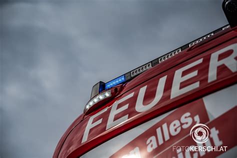 Feuerwehreinsatz Brand in Küche eines Einfamilienhauses Salzkammergut