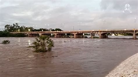 Rio Acaraú maior cheia registrada em 2023 na cidade de Sobral YouTube