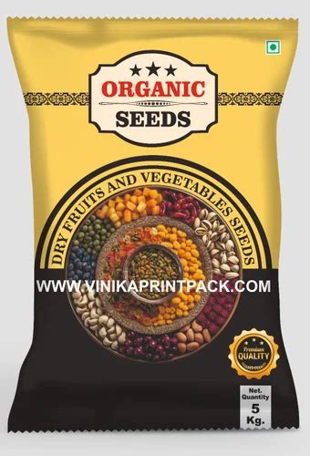 Printed Seeds Pouch At Rs Kg In Surat Id