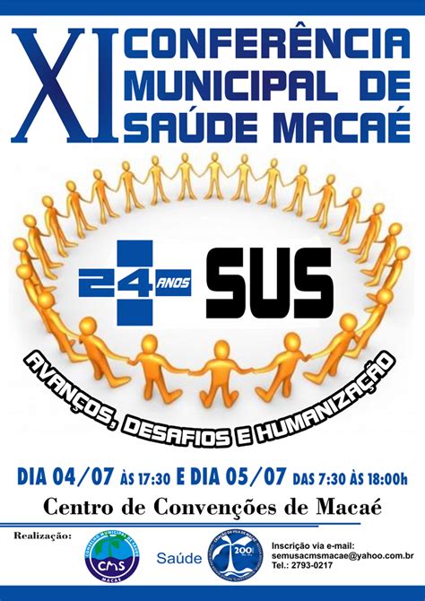 XI Conferência Municipal de Saúde de Macaé UPdate Saúde