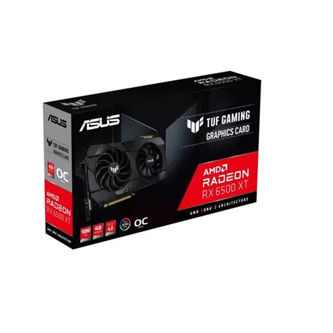 Asus Karta Graficzna Radeon RX 6500XT TUF GAMING OC 4GB GDDR6 64bit DP