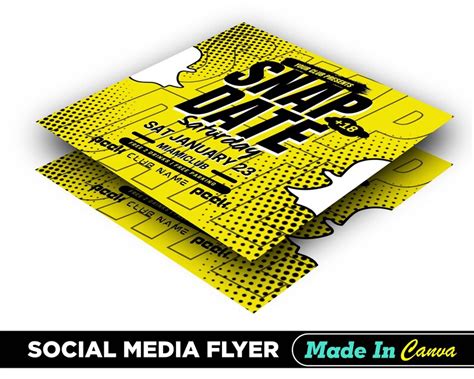 Snapchat Party Flyer Diy Canva Snapchat Party Flyer Template 2022