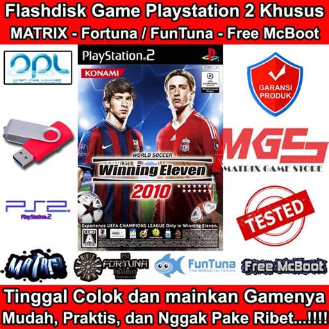 Jual Flashdisk Game PS2 PS 2 Winning Eleven 2010 Shopee Indonesia