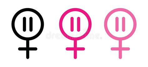 Menopause Outline Icon Collection Or Set Menopause Thin Vector Line