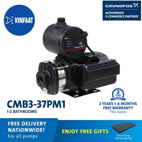 Grundfos Cmb Pm Series Home Water Pressure Booster Pump Cmb Pm