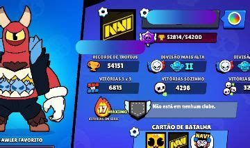 Conta De Braw Antiga Brawl Stars Ggmax