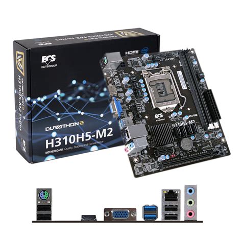 Computadoras Guatemala Soluciones 360 MOTHERBOARD ECS H310CH5 M2 1151