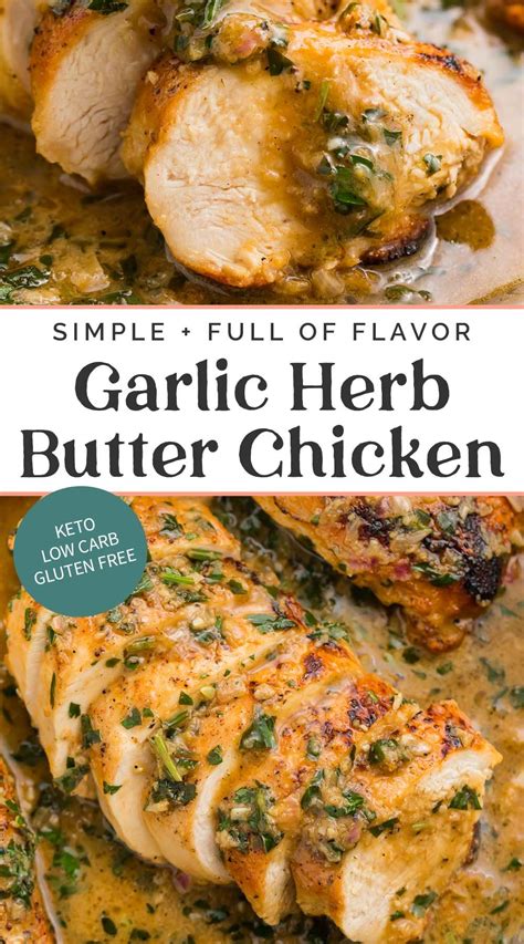 Garlic Herb Butter Chicken Artofit