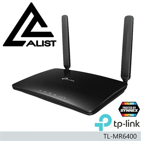 Tp Link Tl Mr6400 3g4g เร้าเตอร์ใส่ซิม รับประกันศูนย์ 3ปี โดยsynnex