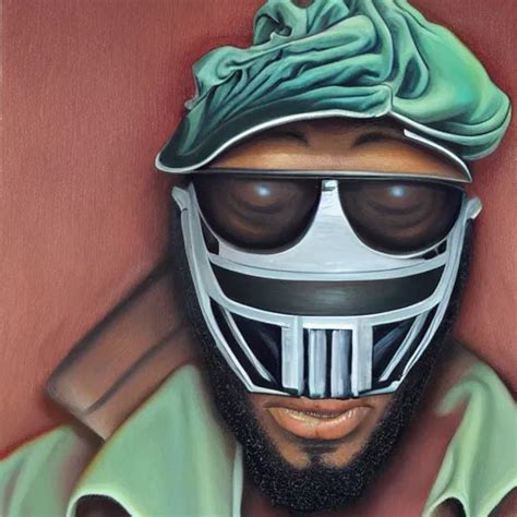 Beautiful Lifelike Painting Of Mf Doom Showcases His Stable Diffusion