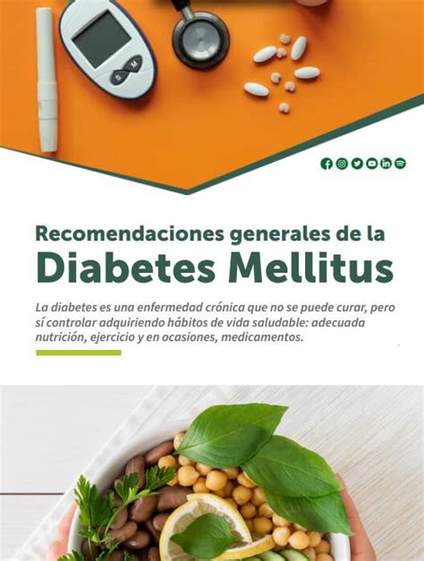 Recomendaciones Generales De La Diabetes Mellitus