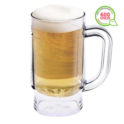 Jarra De Cerveza Eco Reutilizable Ml