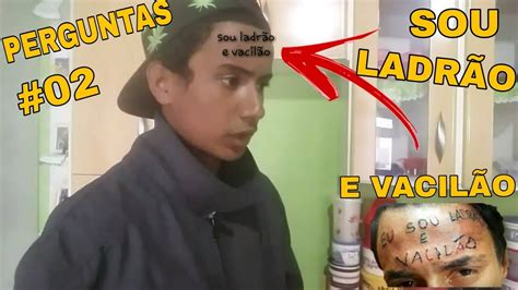 Homem que tatuou a testa sou ladrão e vacilão MALUCORESPONDE 02