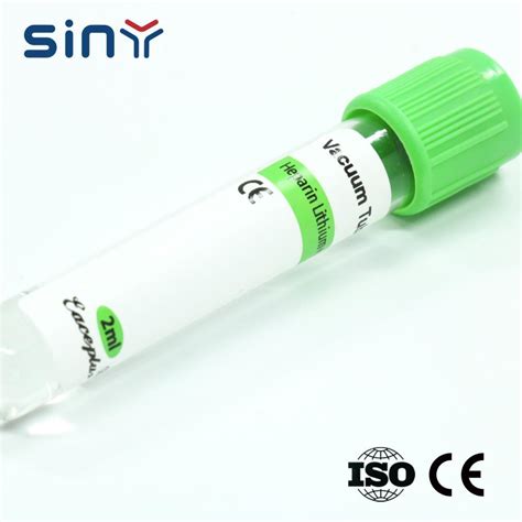 3ml Sodium Heparin Tube For Clinical Sampling