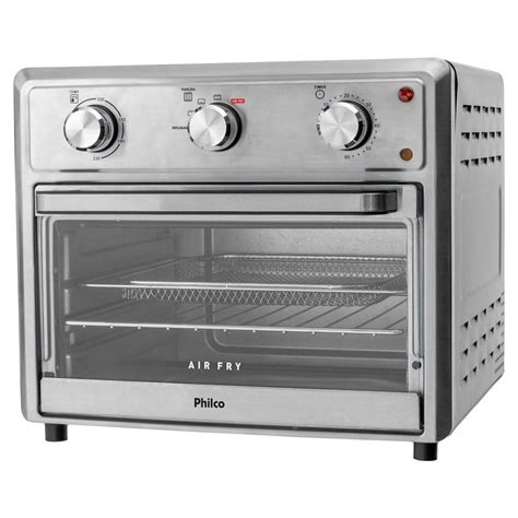 Forno Elétrico Philco Pfe25i Air Fry 2 Em 1 Esmaltado 25l 220v Submarino