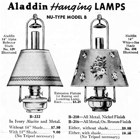 Aladdin Lamp Model B