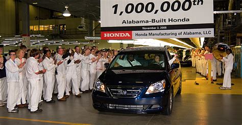 Welcome To Honda Manufacturing Of Alabama