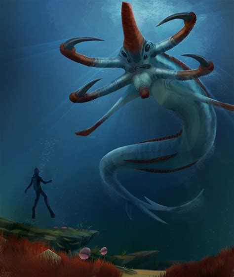 Subnautica - Reaper by quvr on DeviantArt