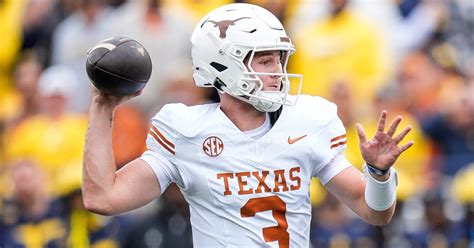 Quinn Ewers Injury Update Texas Qb S Status For Red River Rivalry