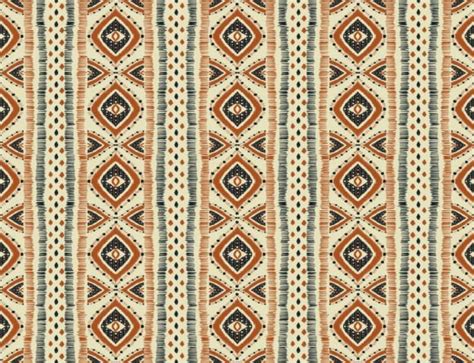 Ikat African Tribal Traditional Pattern Graphic By Parinya Maneenate