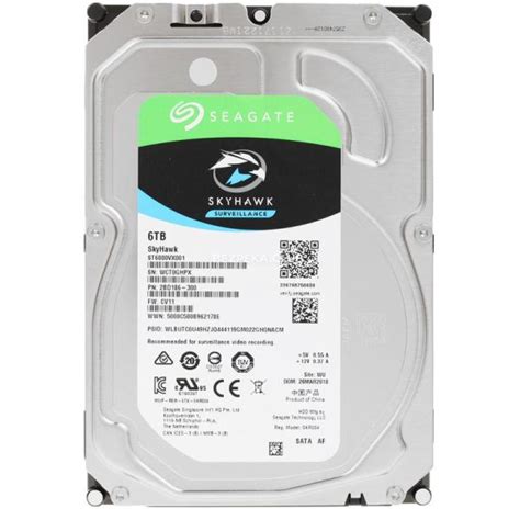 Seagate Skyhawk 6tb 72k Rpm Sata Surveillance Hard Drive