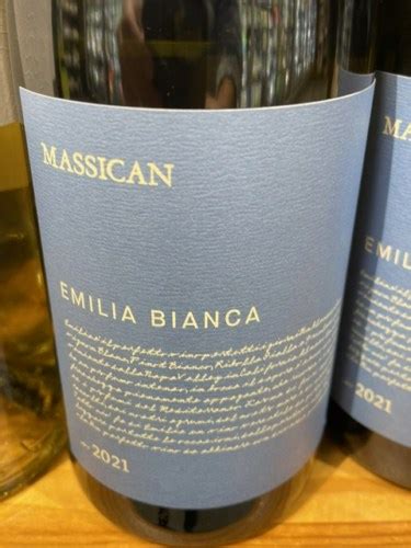 2021 Massican Emilia Bianca Vivino Us