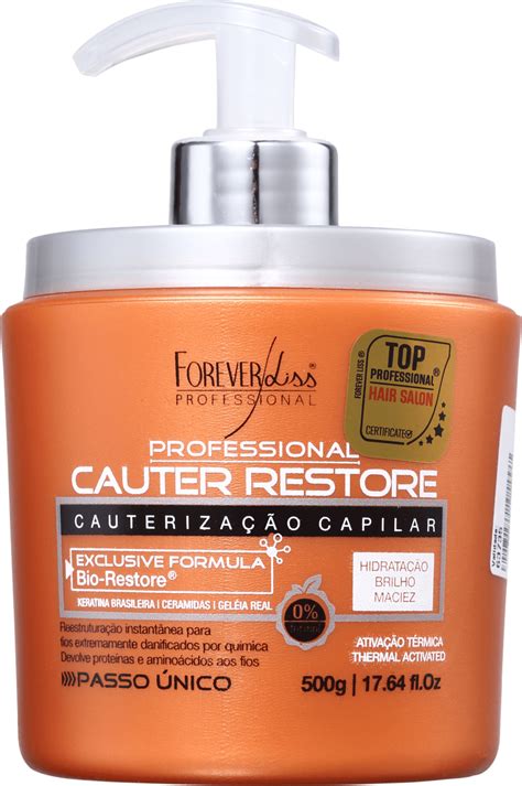 Máscara Forever Liss Cauter Restoure Beleza Na Web