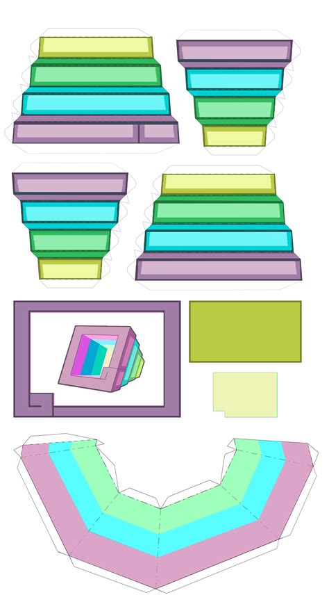 Bismuth Papercraft Template Steven Universe By Portadorx On Deviantart