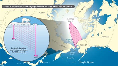 Ocean Acidification Spreading [image] Eurekalert Science News Releases