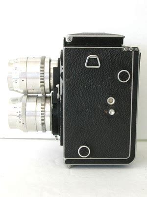 Rare French TLR Camera Rex Reflex W/f 3:5 75mm+f1:5.5 150mm Som Berthiot lens | #291612536