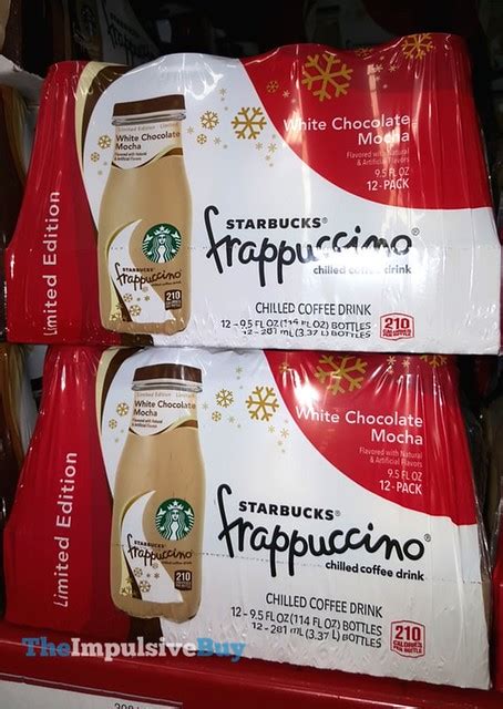 Spotted On Shelves Limited Edition Starbucks Frappuccino White Chocolate Mocha Coffee Drink